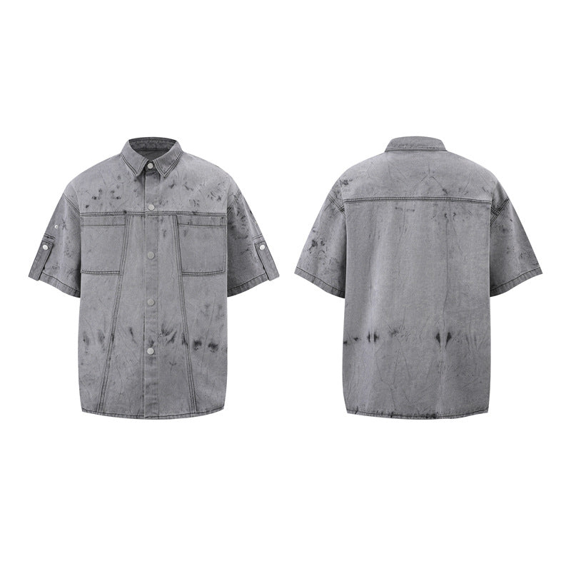 All-purpose workwear denim jacket men's suit