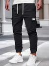 Relaxing multi-pocket work trousers