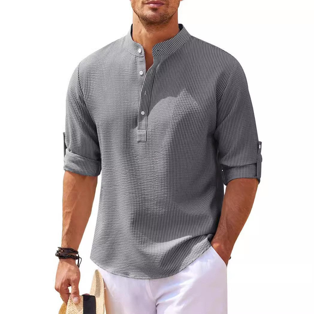 Men's leisure shirt