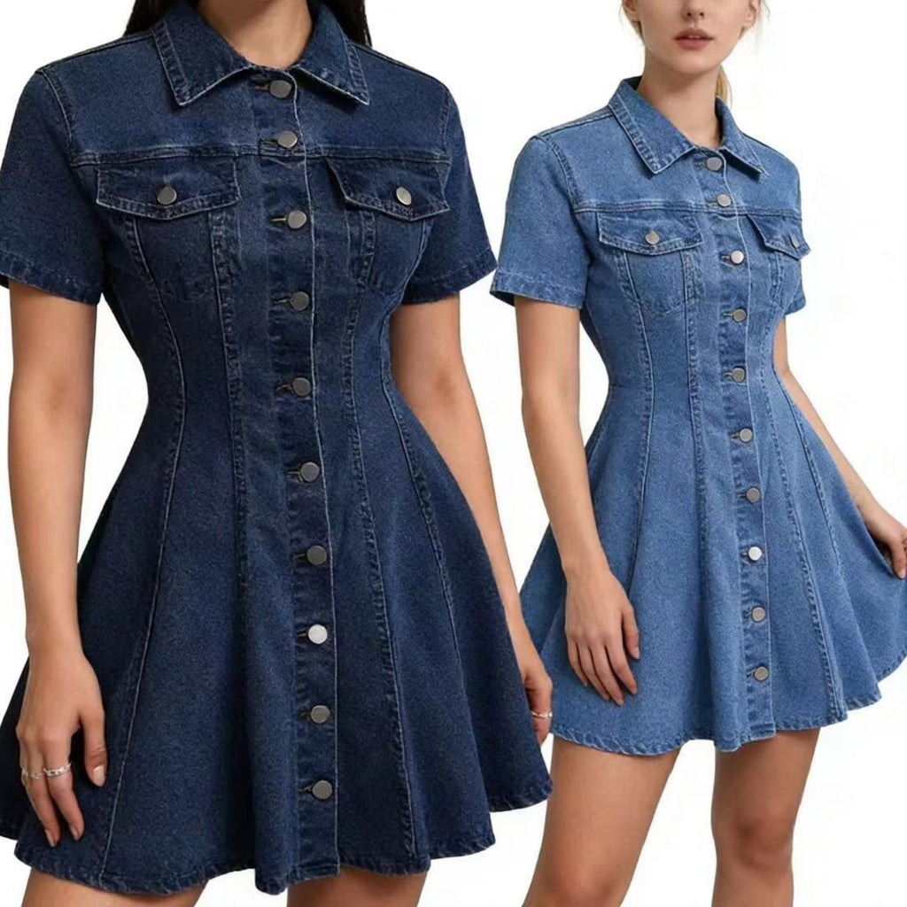 Denim dress
