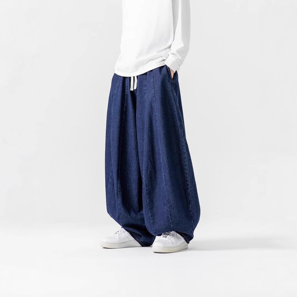 Cotton Linen Men's Casual Trousers