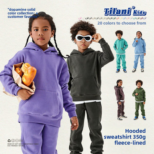 Children's Fleece-Lined Hooded Sweatshirt