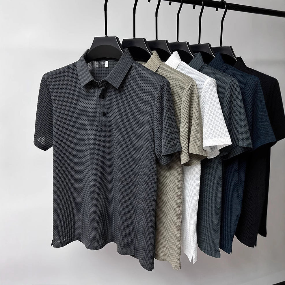 Men's Ice Silk Polo Shirt