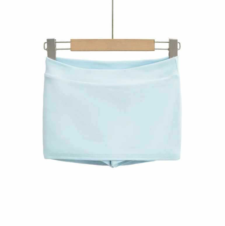 Low-waist half-length full-skirted short dress