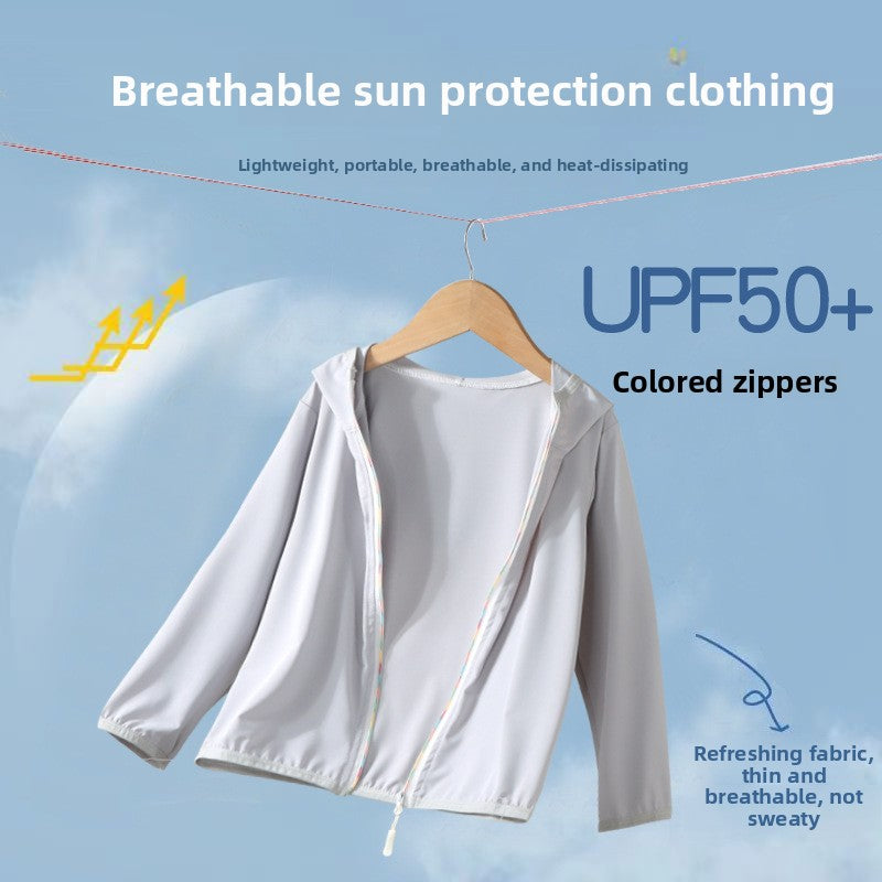 Kids' UV Protection Hooded Jacket