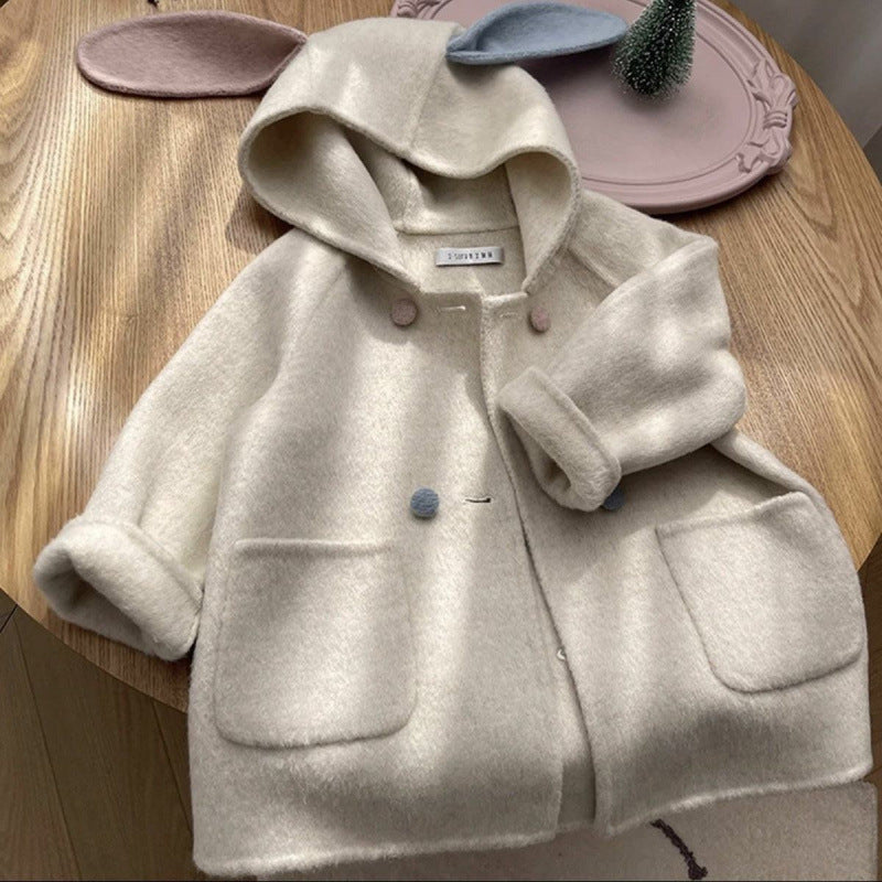 Girls' Wool Coat
