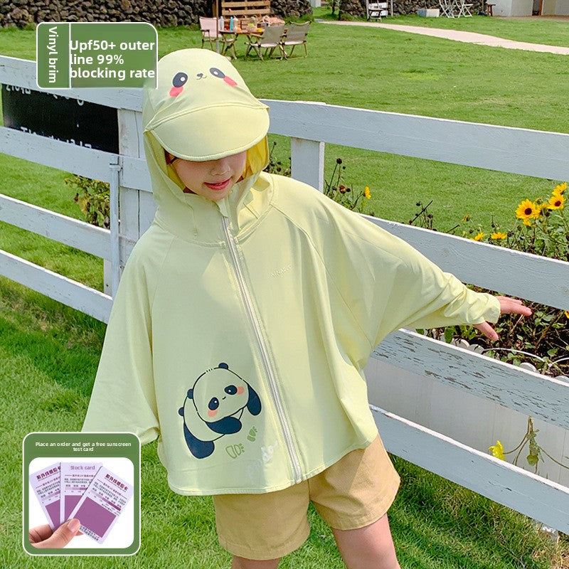 Children's Lightweight UV Protection Hooded Jacket