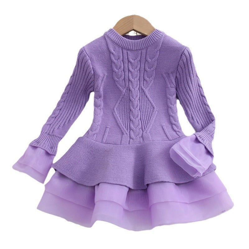 Girl's Knit Dress