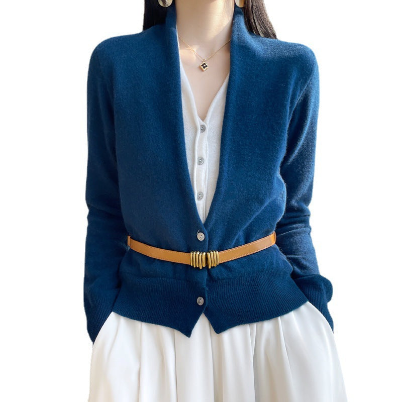 Two-piece sweater cardigan set