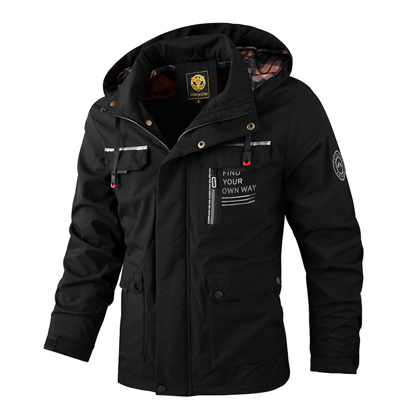 Men's Hooded Parka Jacket