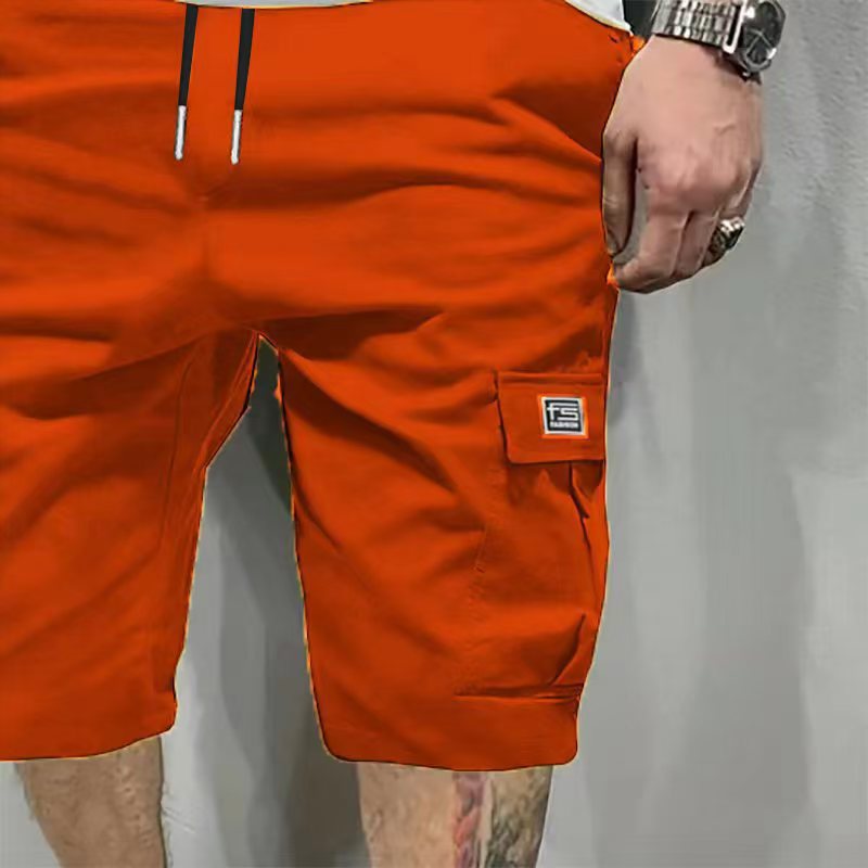 Men's Summer Shorts Straight Cut Beach Pants