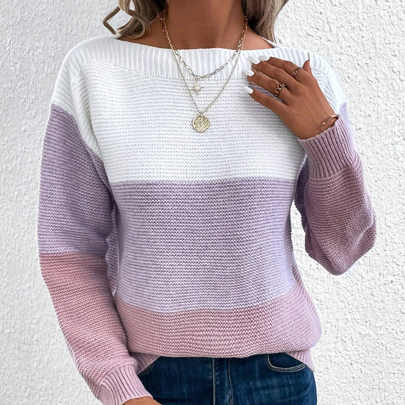 Women's Knitted Pullover Sweater