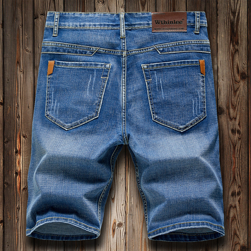 Men's denim shorts