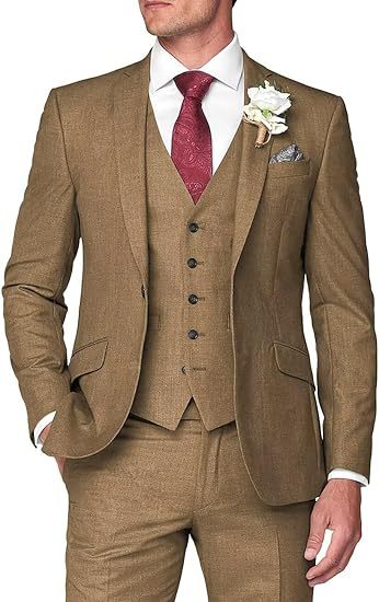 Men's Formal Three-Piece Suit