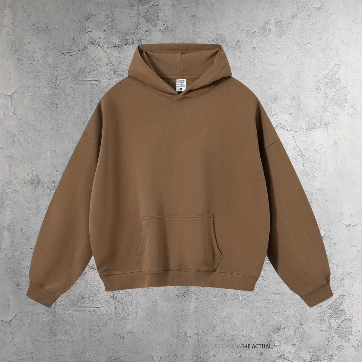 Men's hooded pullover sweatshirt and tapered pants