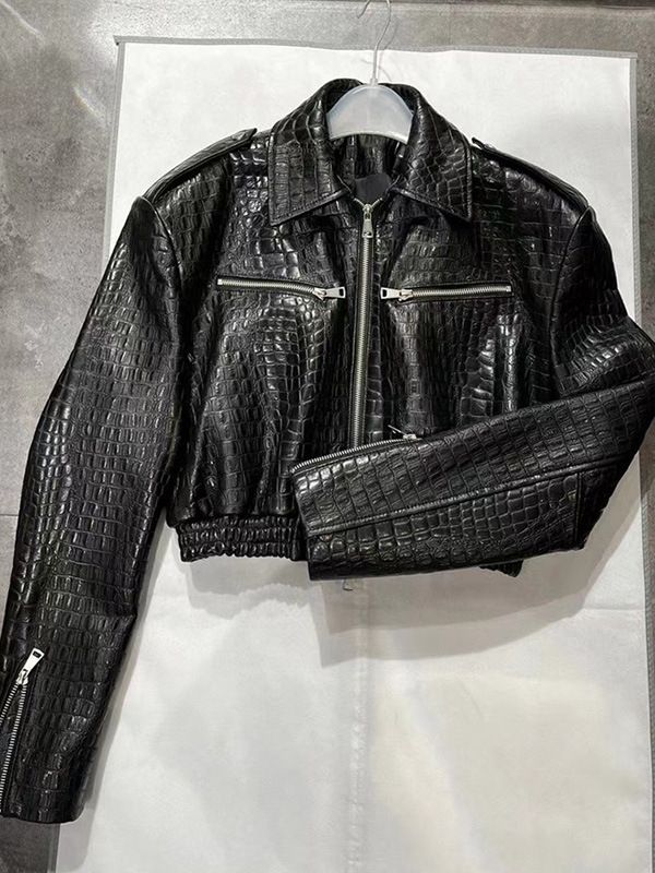 PU Leather Coat