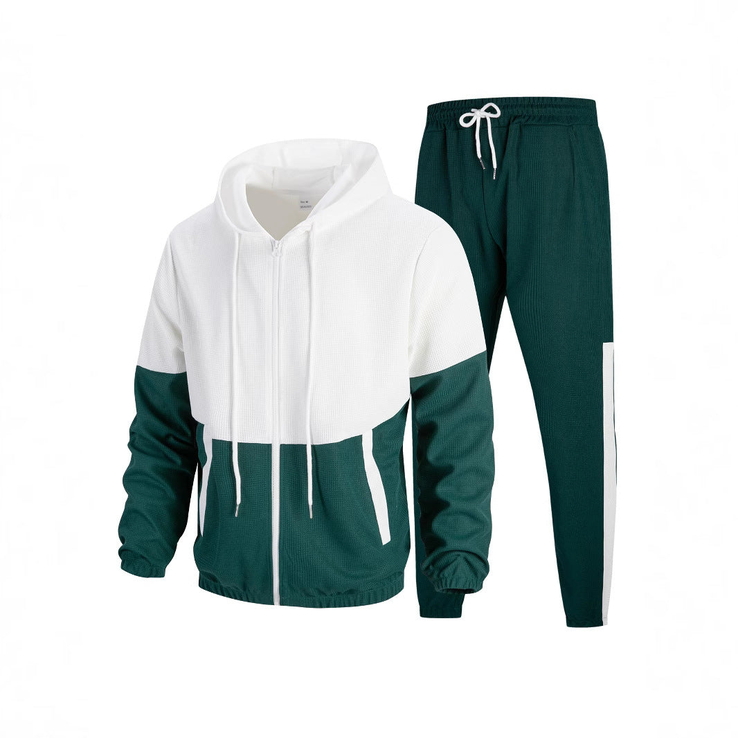 Color-Blocked Sportswear Set