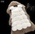 Faux fur vest