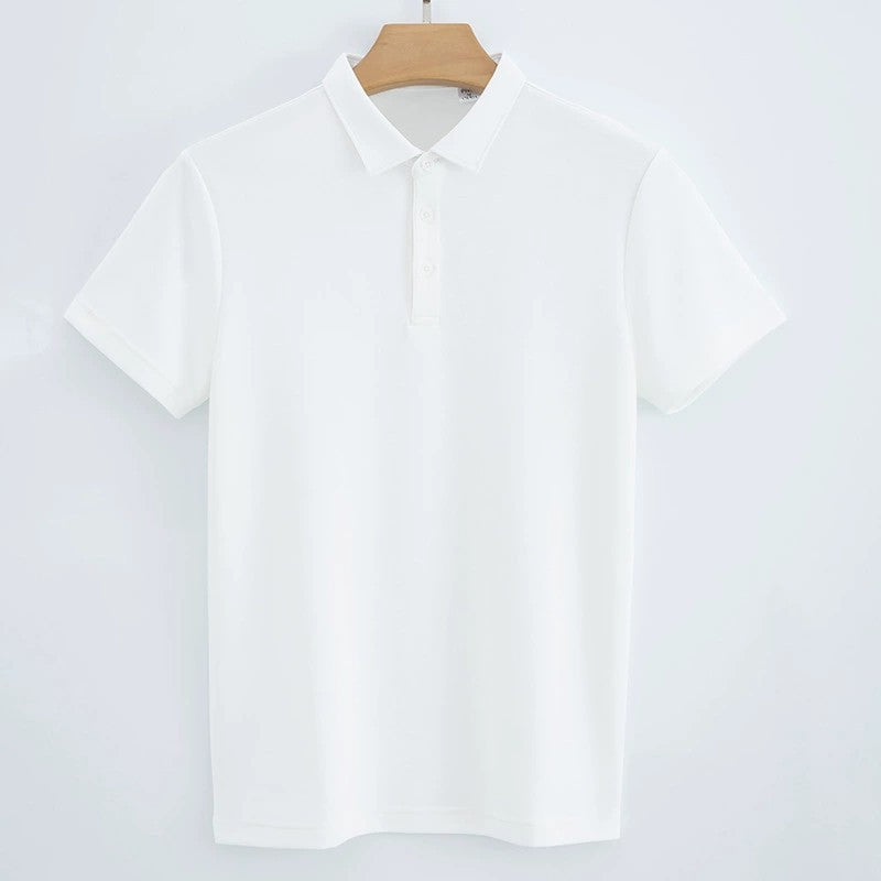 Double-Sided Cotton Polo Shirt for Men