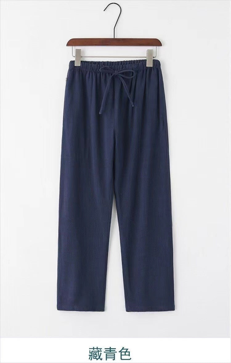 Linen Casual Trousers for Men