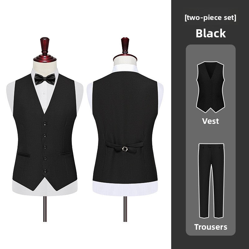 Suit Vest Men's Work Clothes Suit