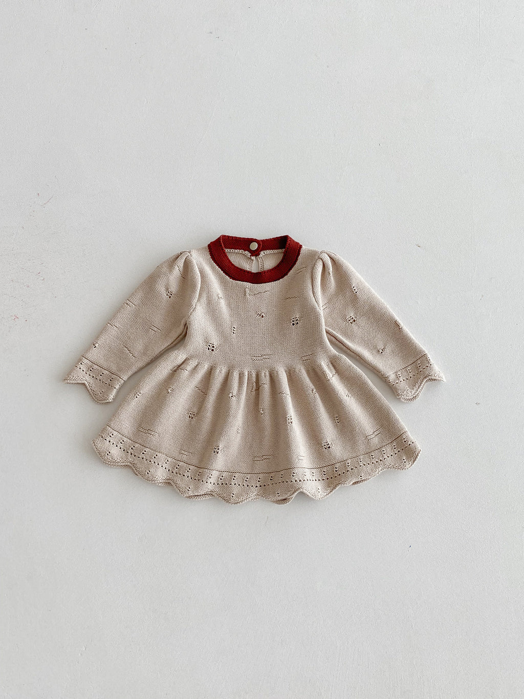 Girl's Princess Cotton Dress Long Sleeve