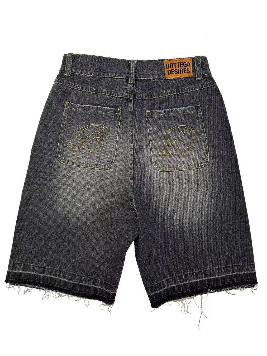 Men's Retro Denim Shorts