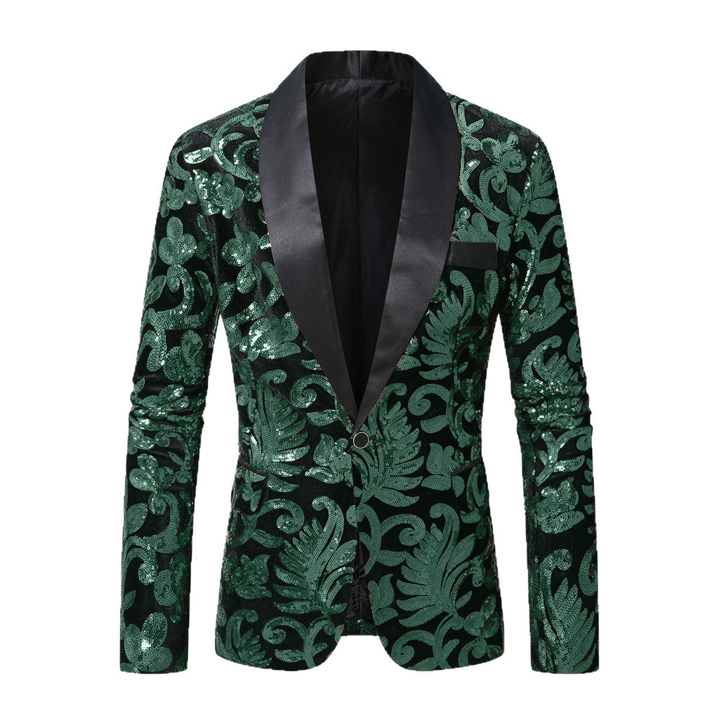 Men's Sequin Performance Suit Jacket