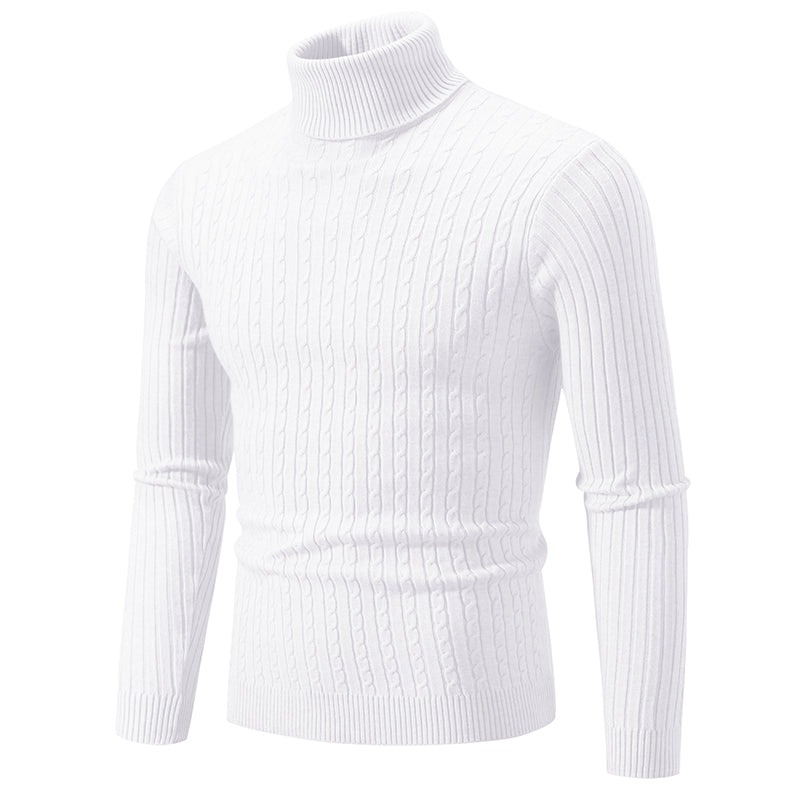 Men's Twist Knit Pullover Sweater
