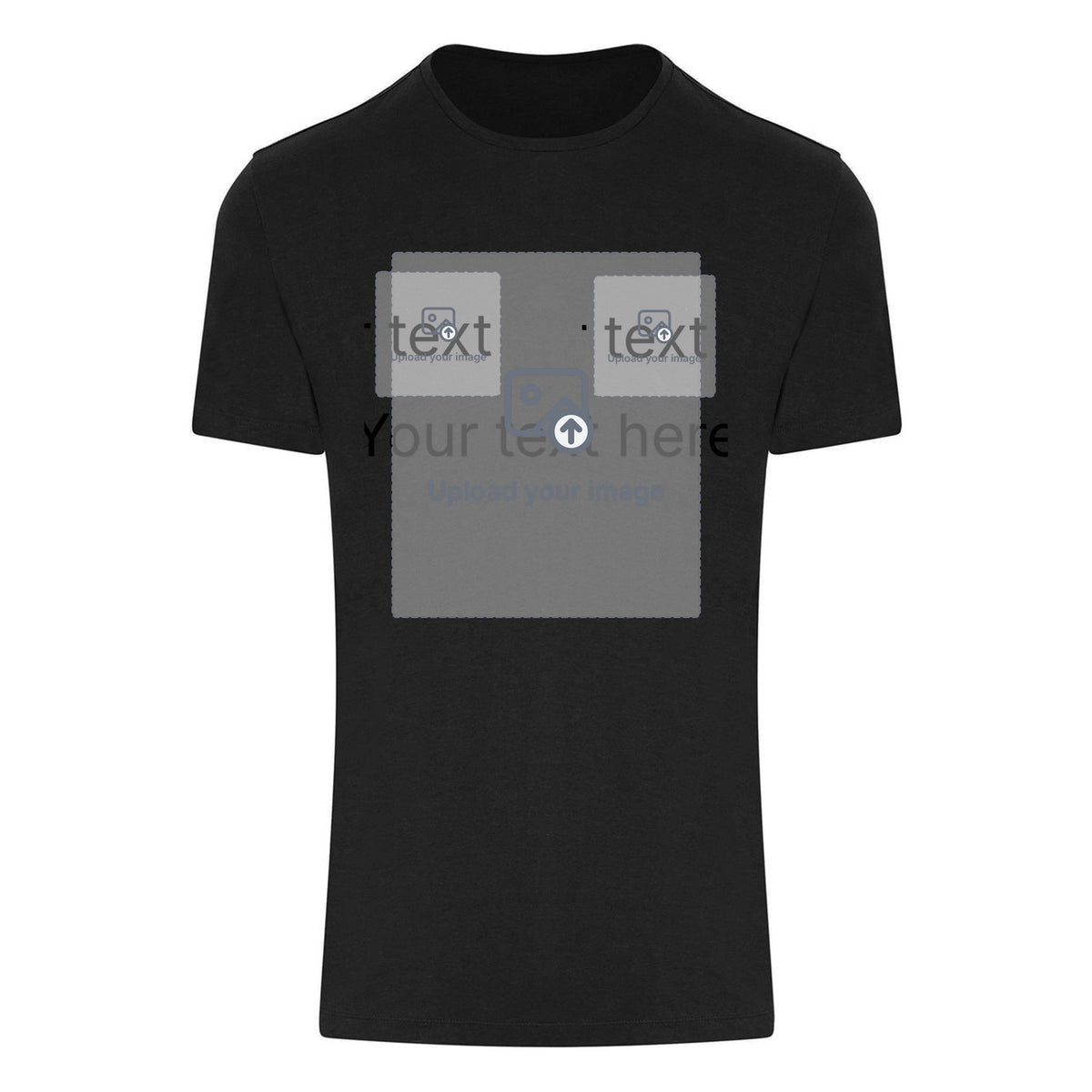 Unisex Fitness T-Shirt — Jet Black