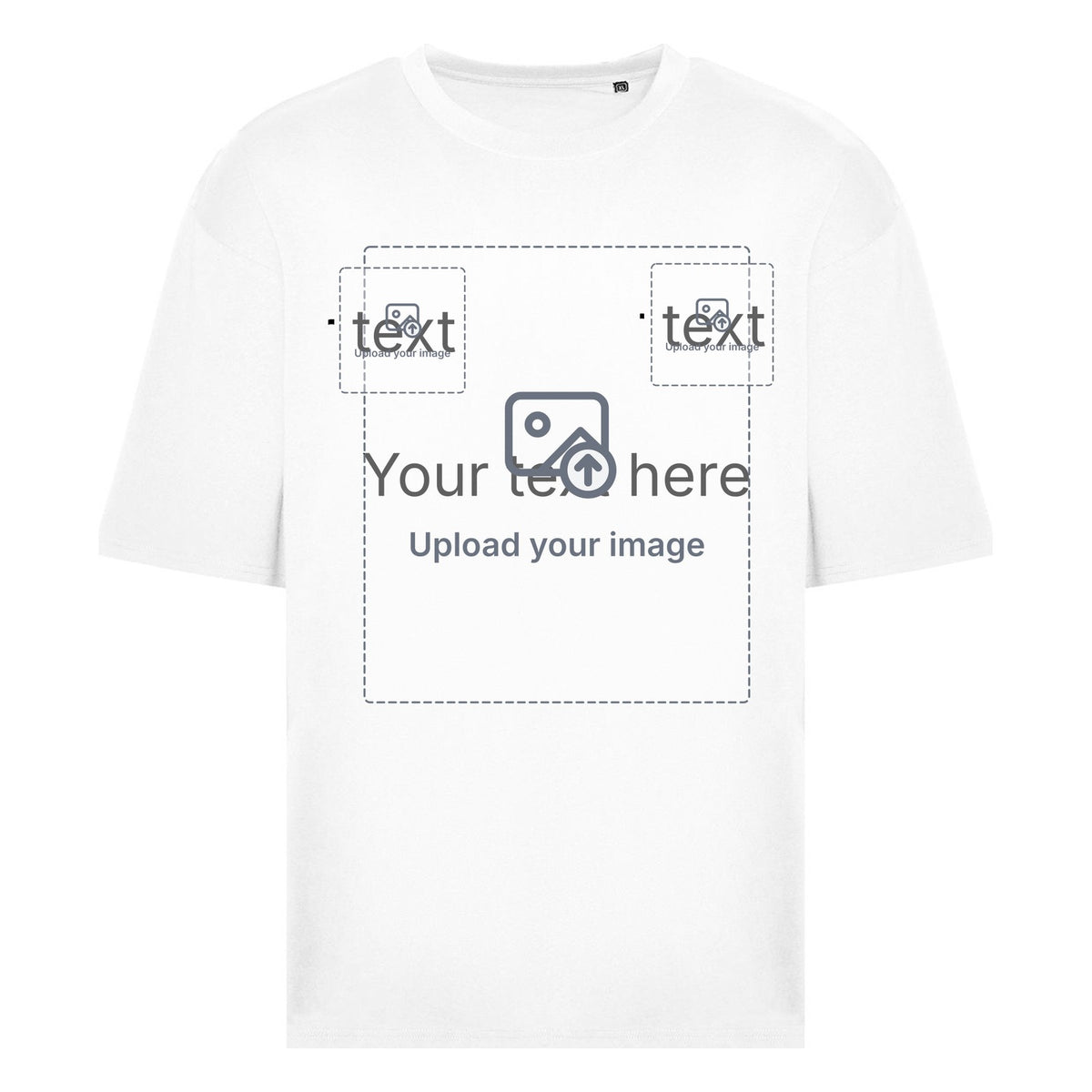 Unisex Heavy Cotton T-Shirt — Arctic White
