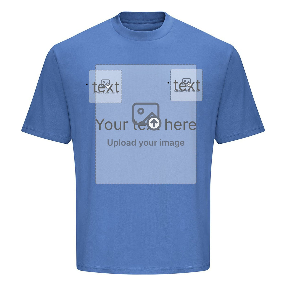 Unisex Heavy Cotton T-Shirt — Atlantic Blue