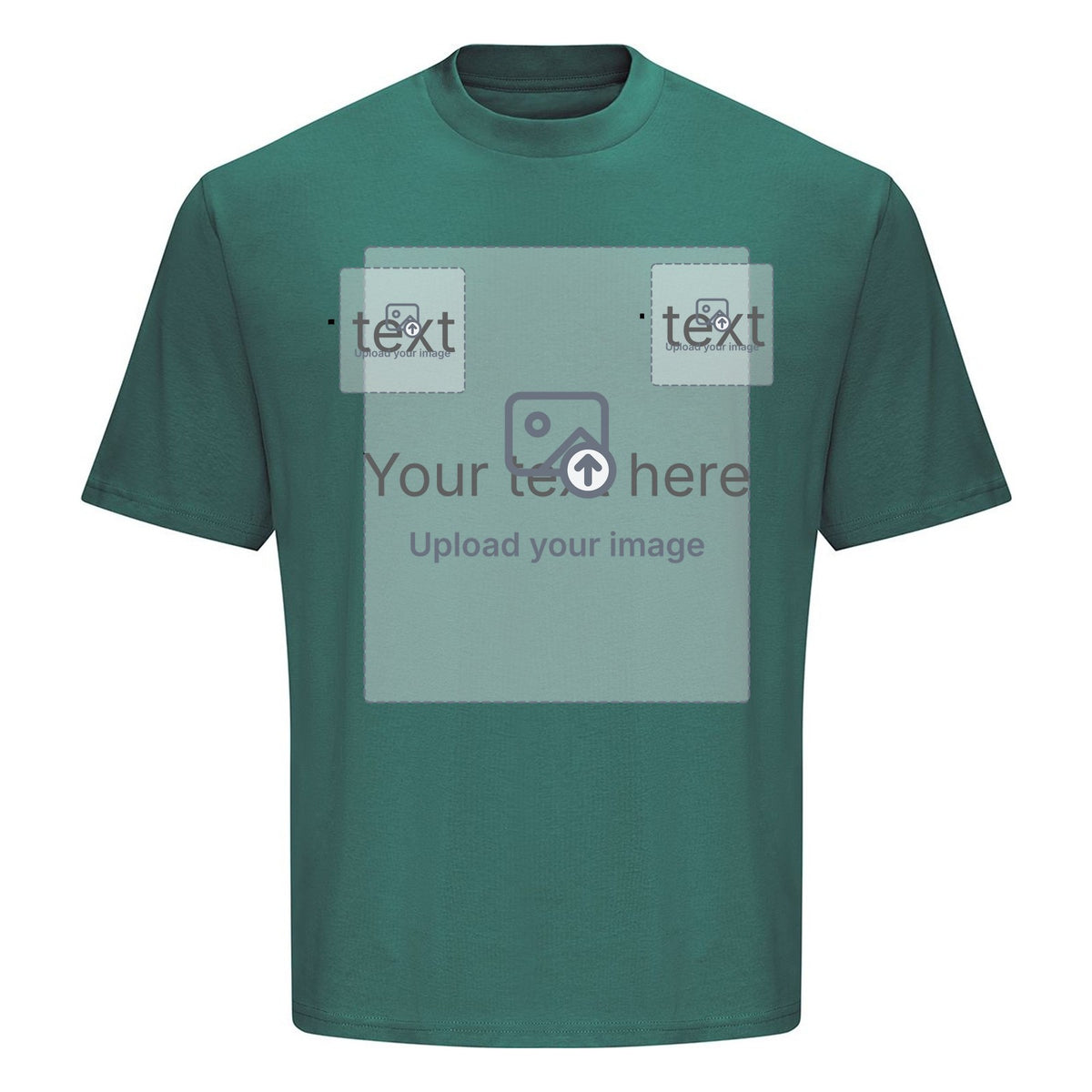 Unisex Heavy Cotton T-Shirt — Moss Green