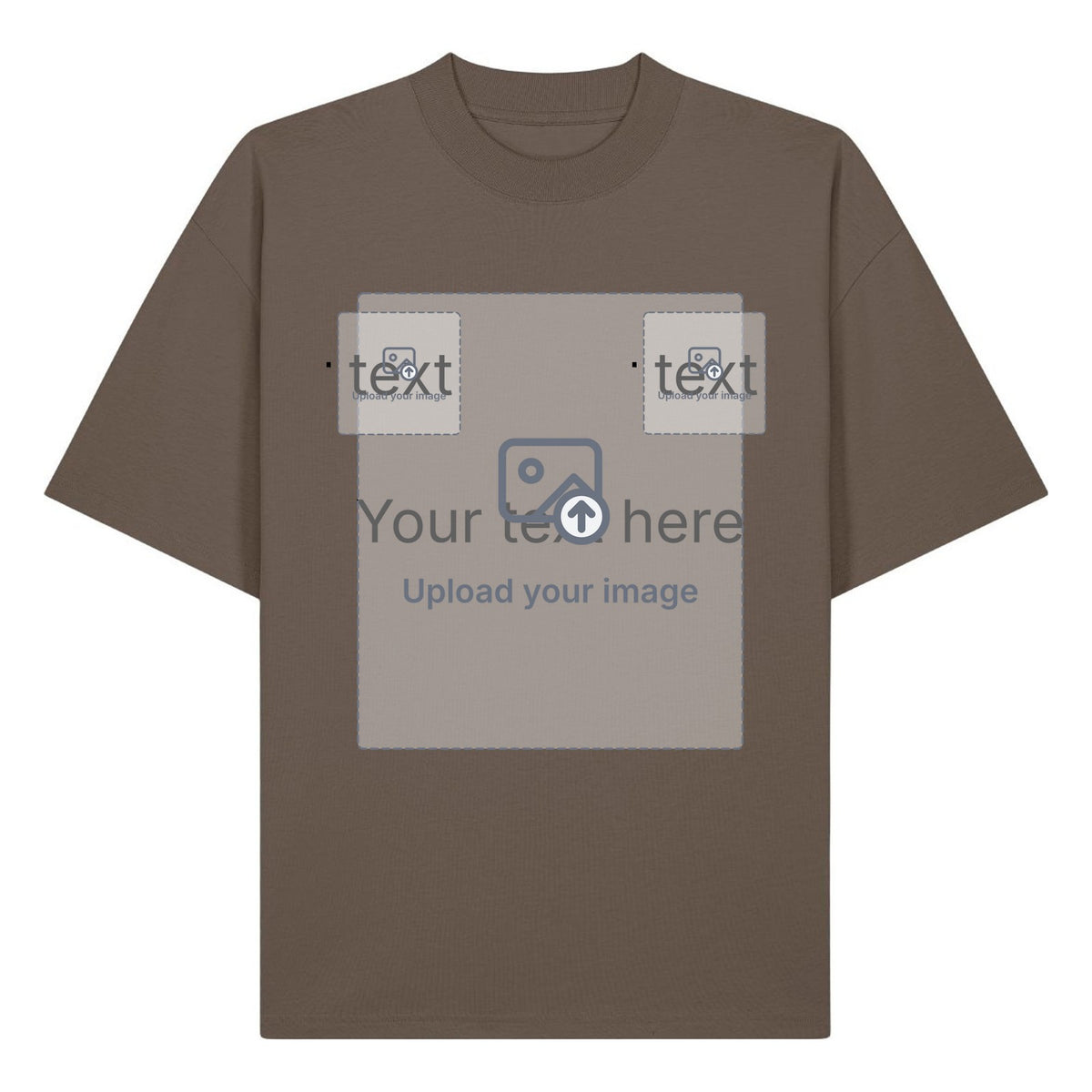 Unisex Oversized T-Shirt — Mocha