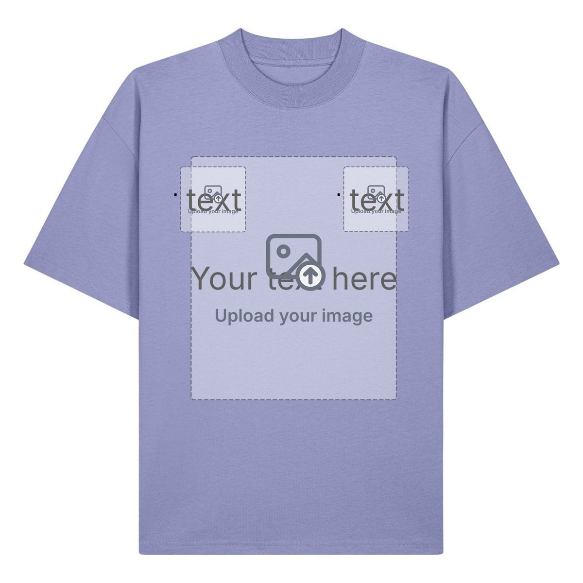 Unisex Oversized T-Shirt — Violet