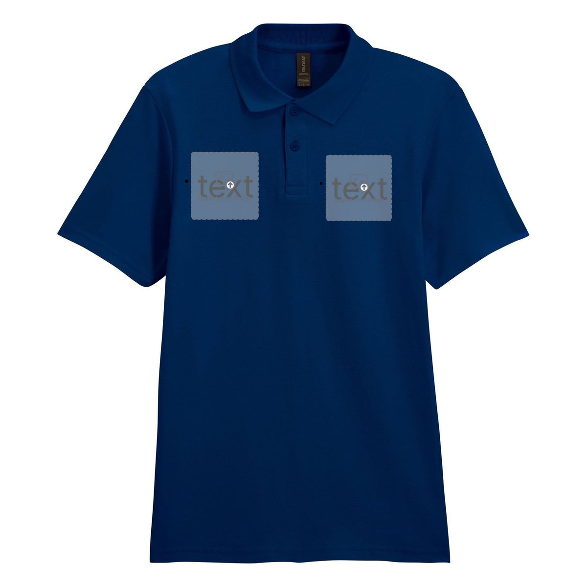 Unisex Piqué Polo Shirt — Navy