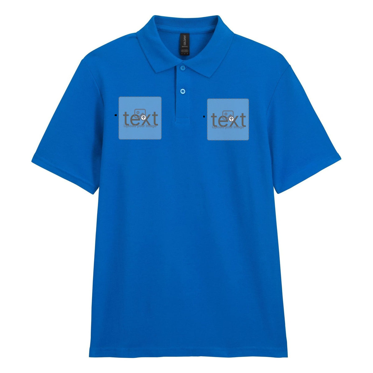 Unisex Piqué Polo Shirt — Royal