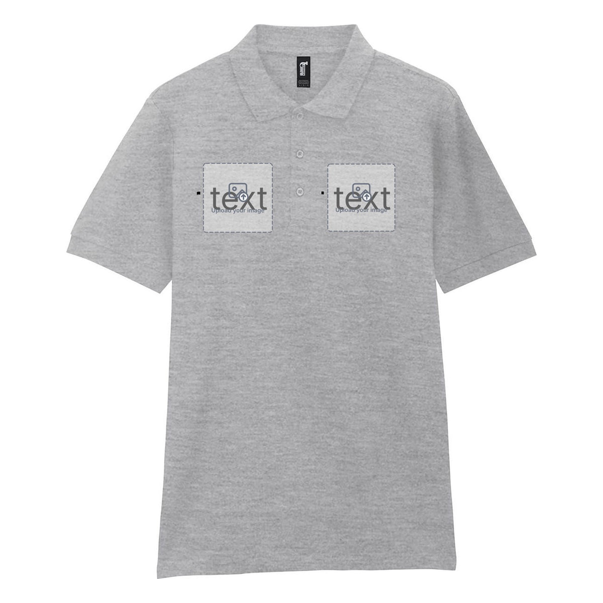 Unisex Piqué Polo Shirt — RS Sport Grey