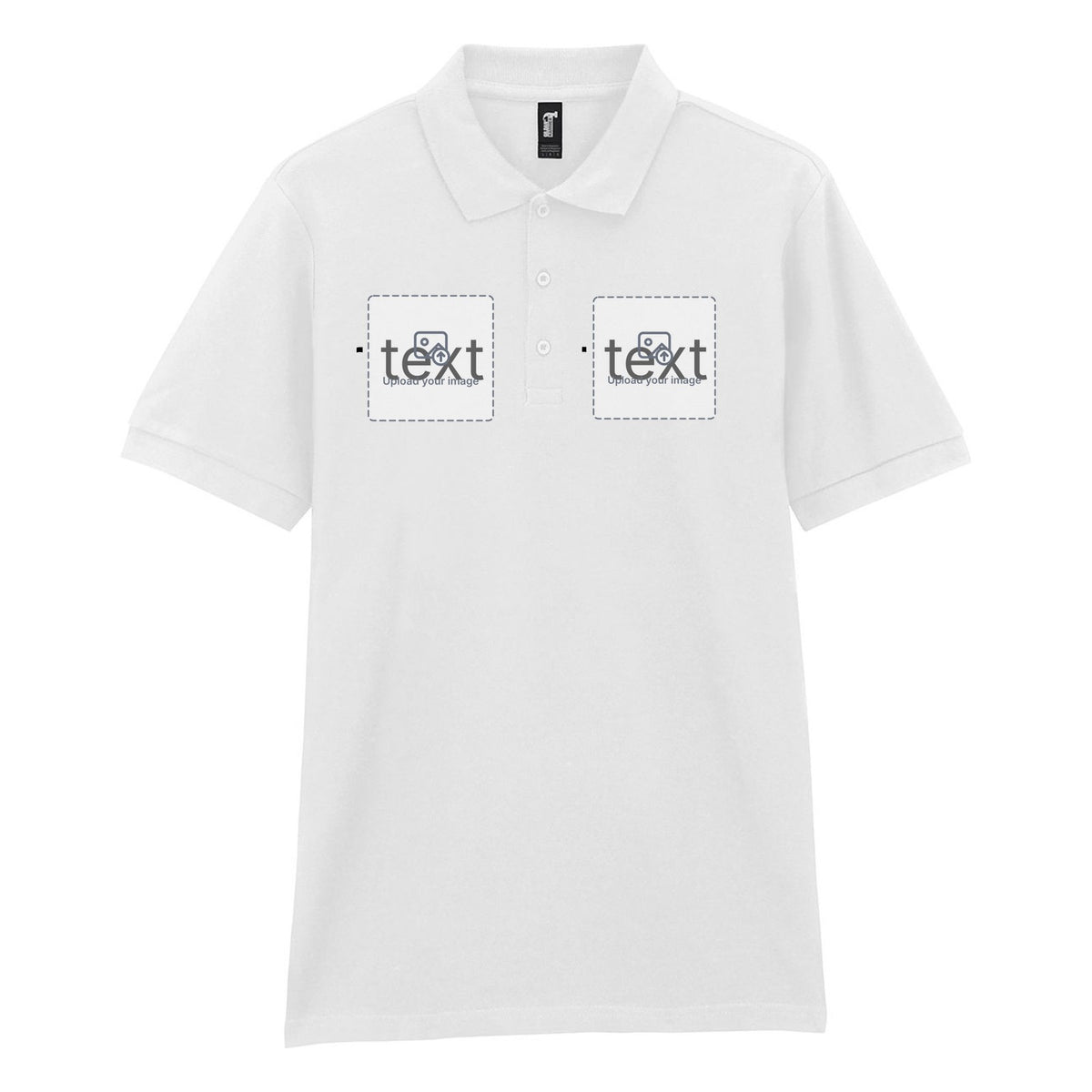 Unisex Piqué Polo Shirt — White