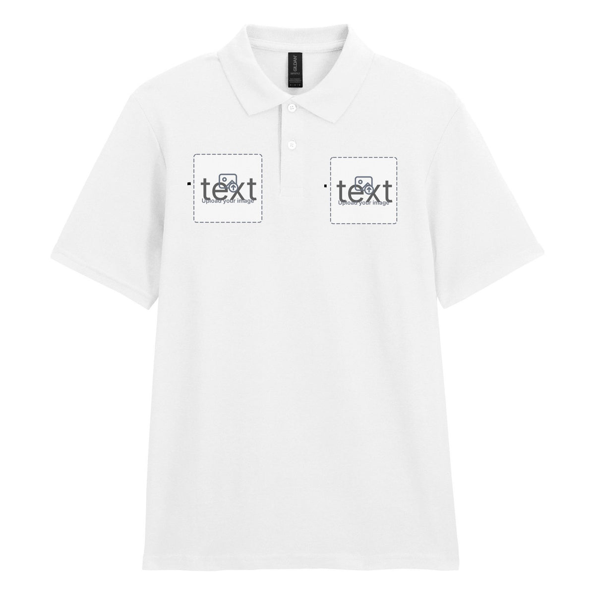 Unisex Piqué Polo Shirt — White