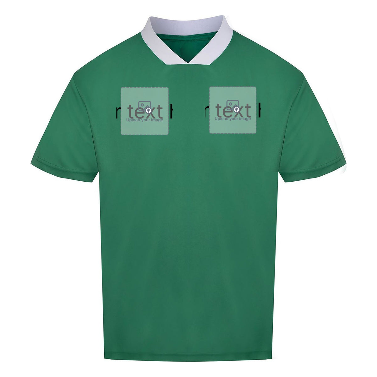 Unisex Sports Jersey — Green/White