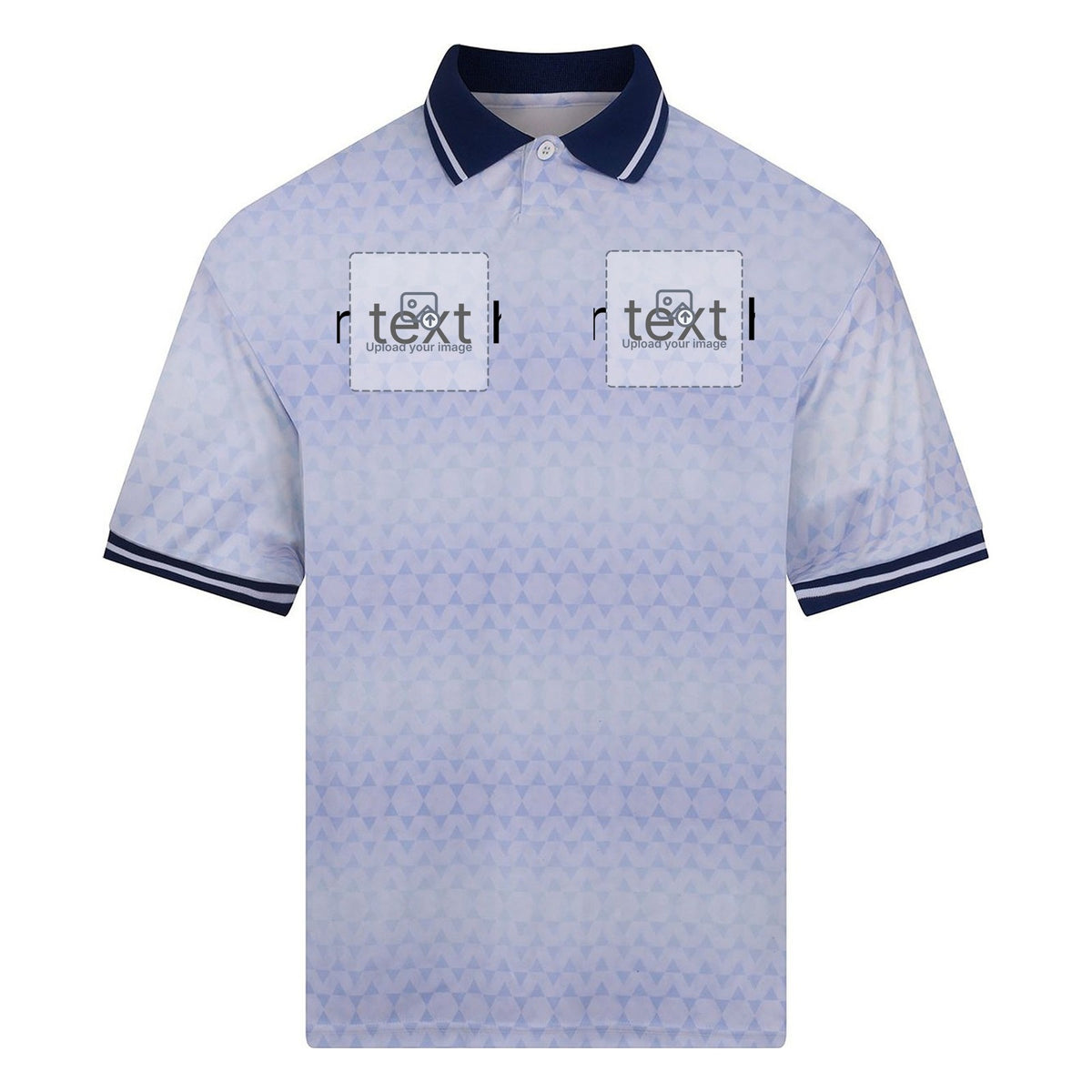 Unisex Sports Jersey — White/Navy
