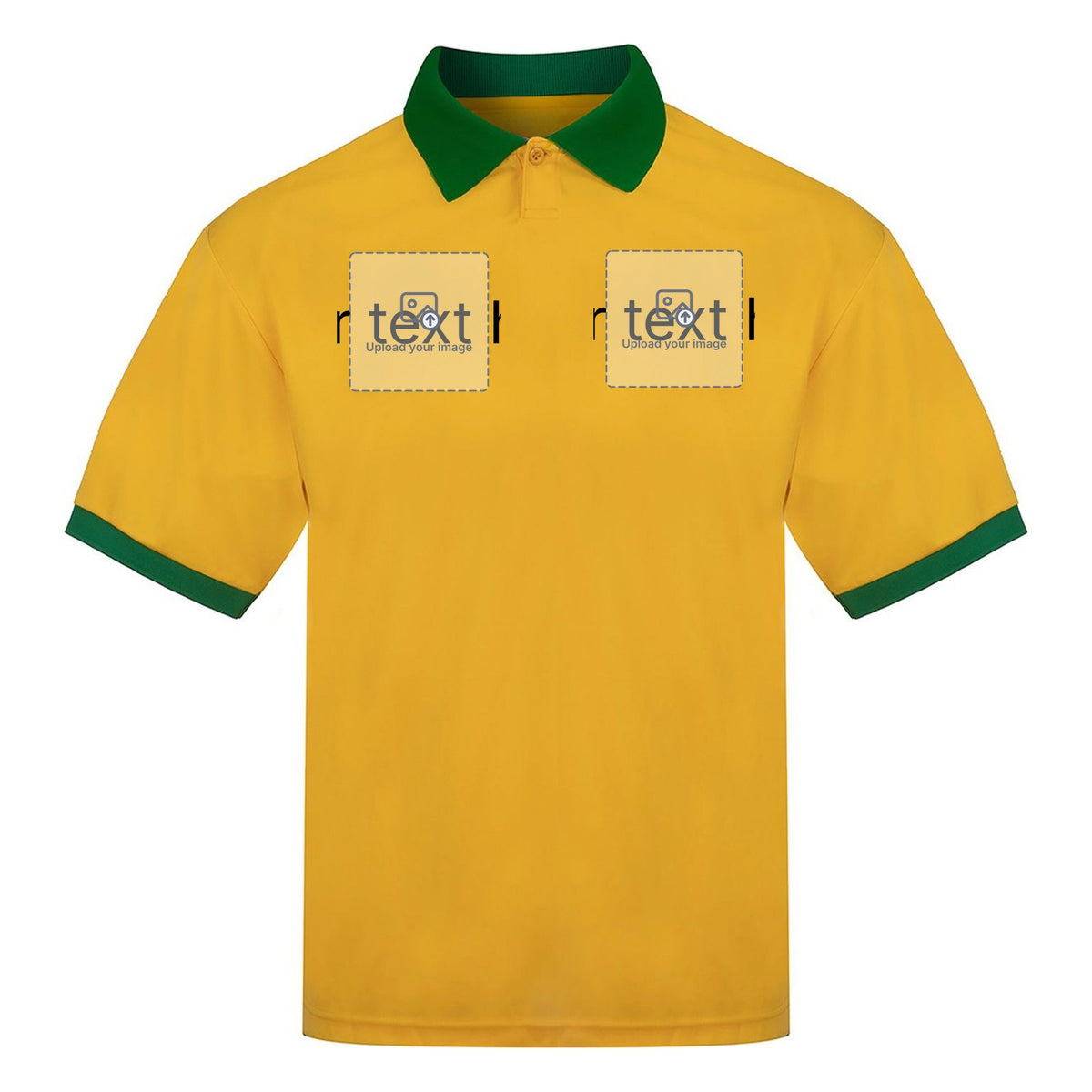 Unisex Sports Jersey — Yellow/Green