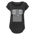 Women's Long T-Shirt — Black