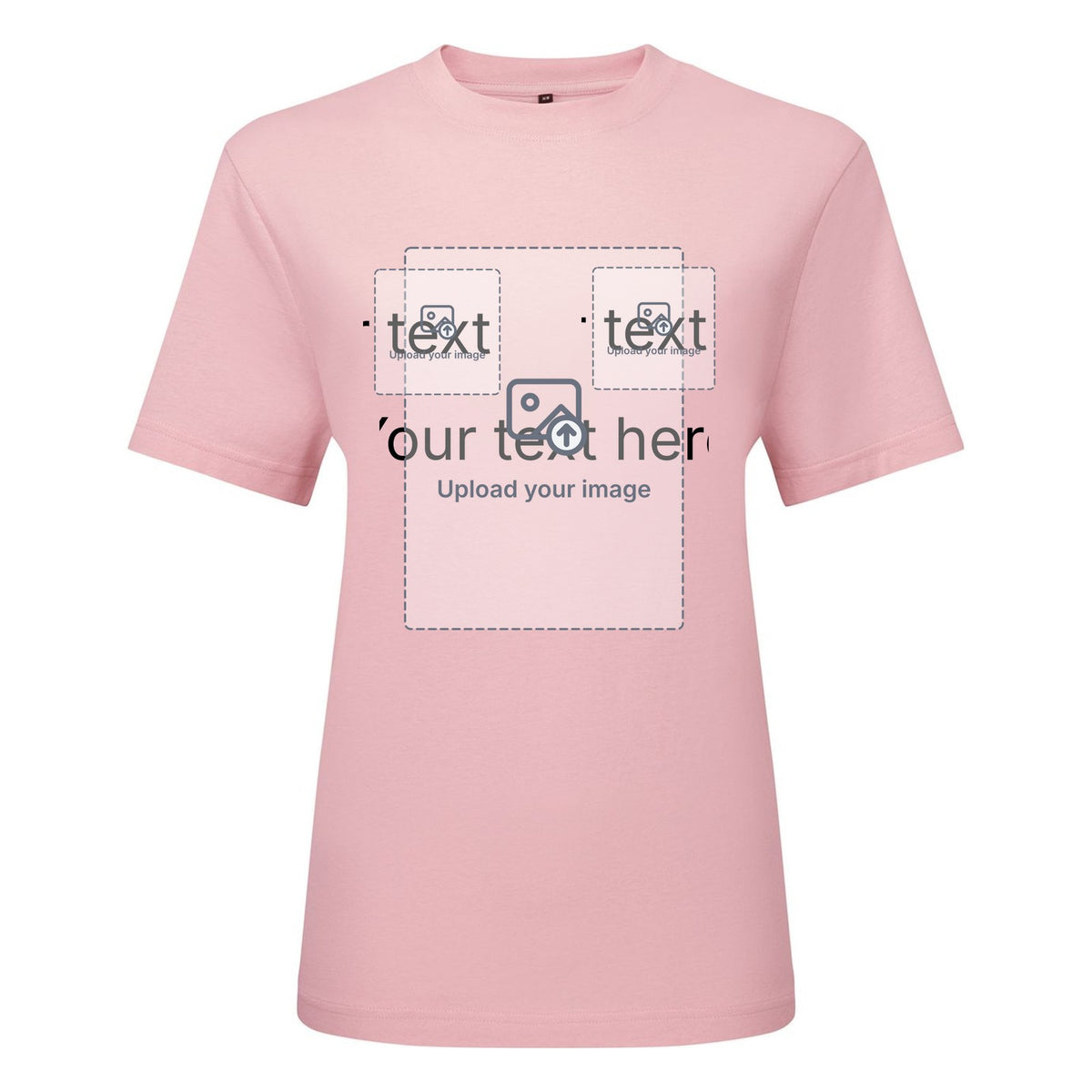 Women's Oversized T-Shirt — Light Pink