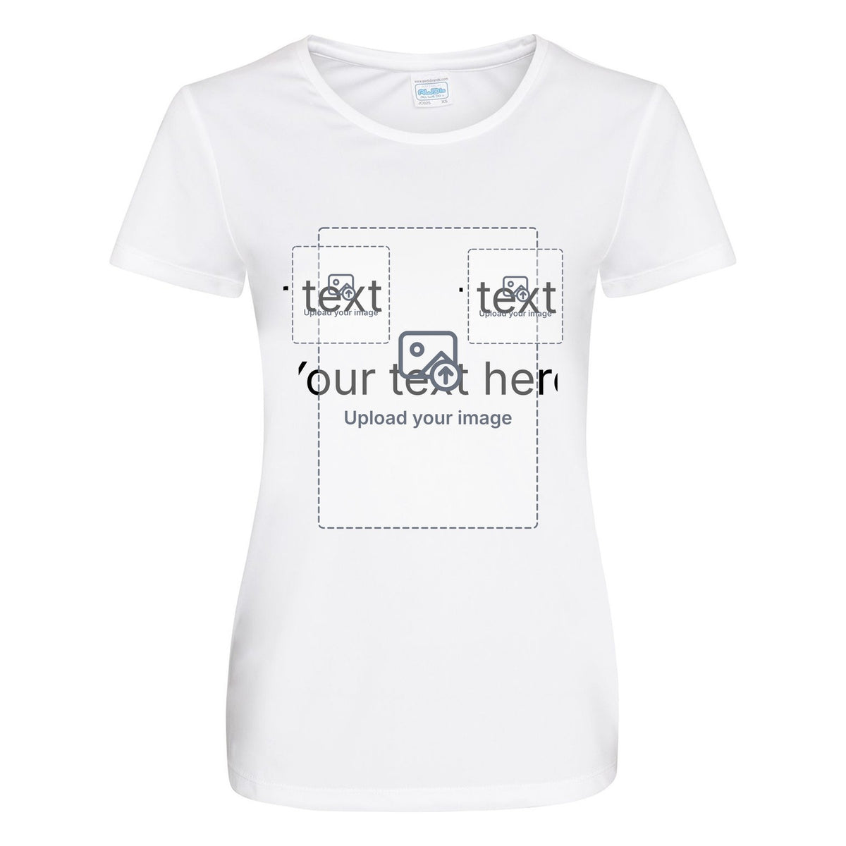 Women's Performance T-Shirt — Arctic White