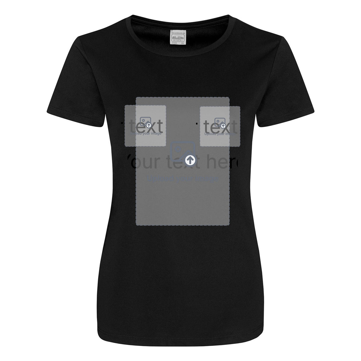 Women's Performance T-Shirt — Jet Black