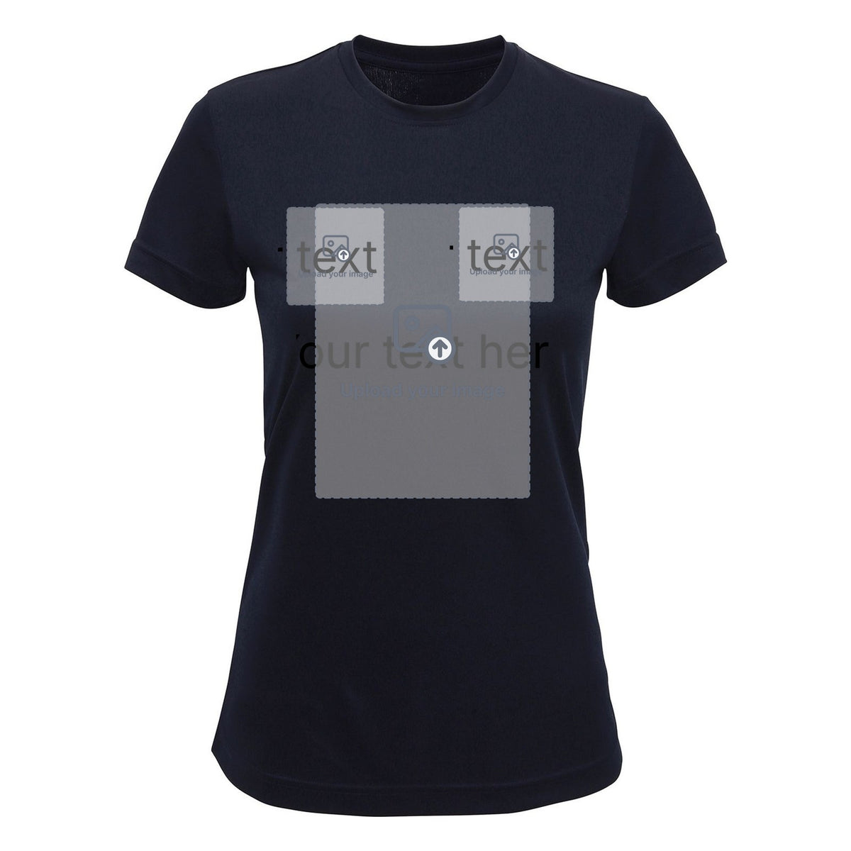 Women's Recycled Performance T-Shirt — French Navy